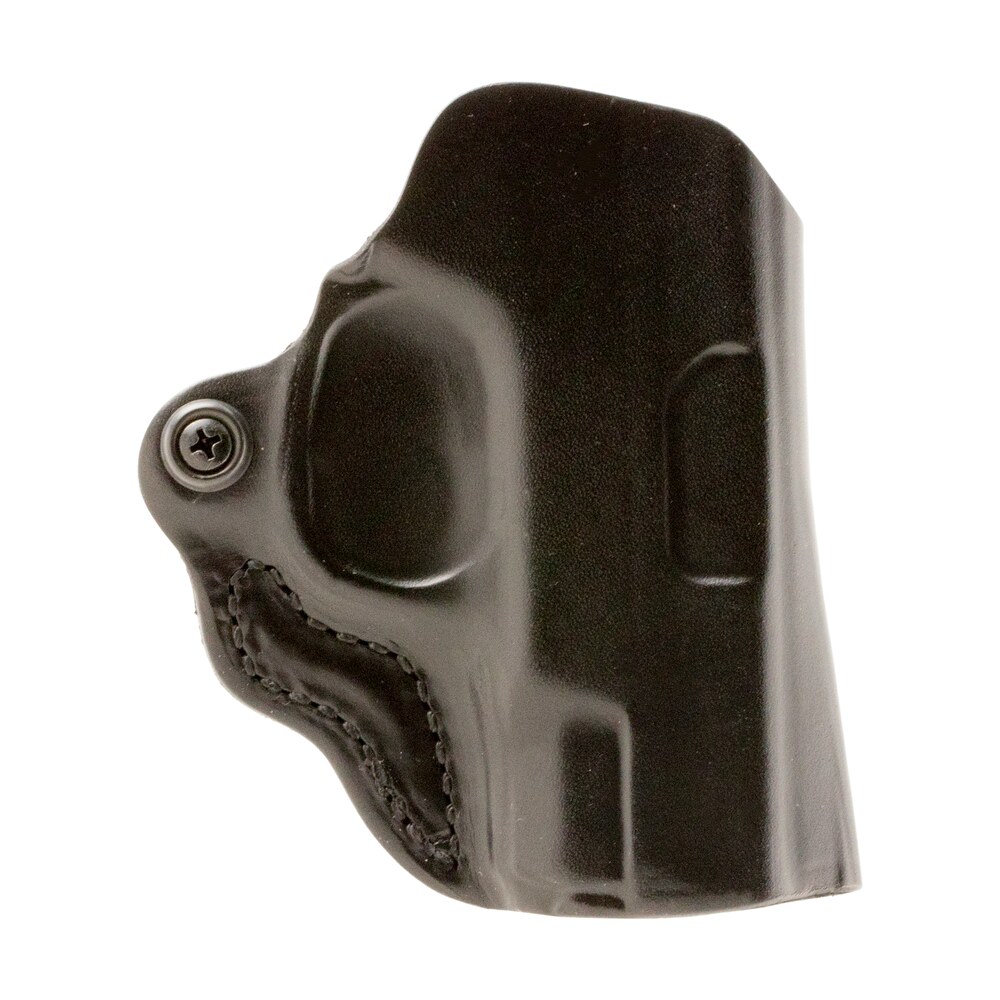 desantis gunhide 019ba37z0 mini scabbard owb black leather belt slide fits sig p938 right hand DeSantis Gunhide 019BA37Z0 Mini Scabbard OWB Black Leather Belt Slide Sports South item 95736