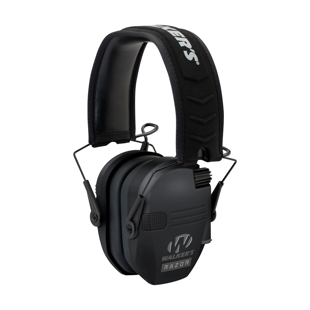 walker’s gwprsem razor slim electronic muff 23 db over the head black polymer Walker's GWPRSEM Razor Slim Electronic Muff 23 dB Over the Head Black Polymer Sports South item 9583