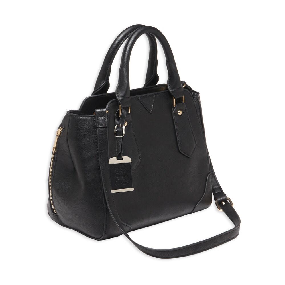 bulldog bdp020 satchel purse w/holster black leather for small autos & revolvers ambidextrous hand Bulldog BDP020 Satchel Purse Sports South item 95837