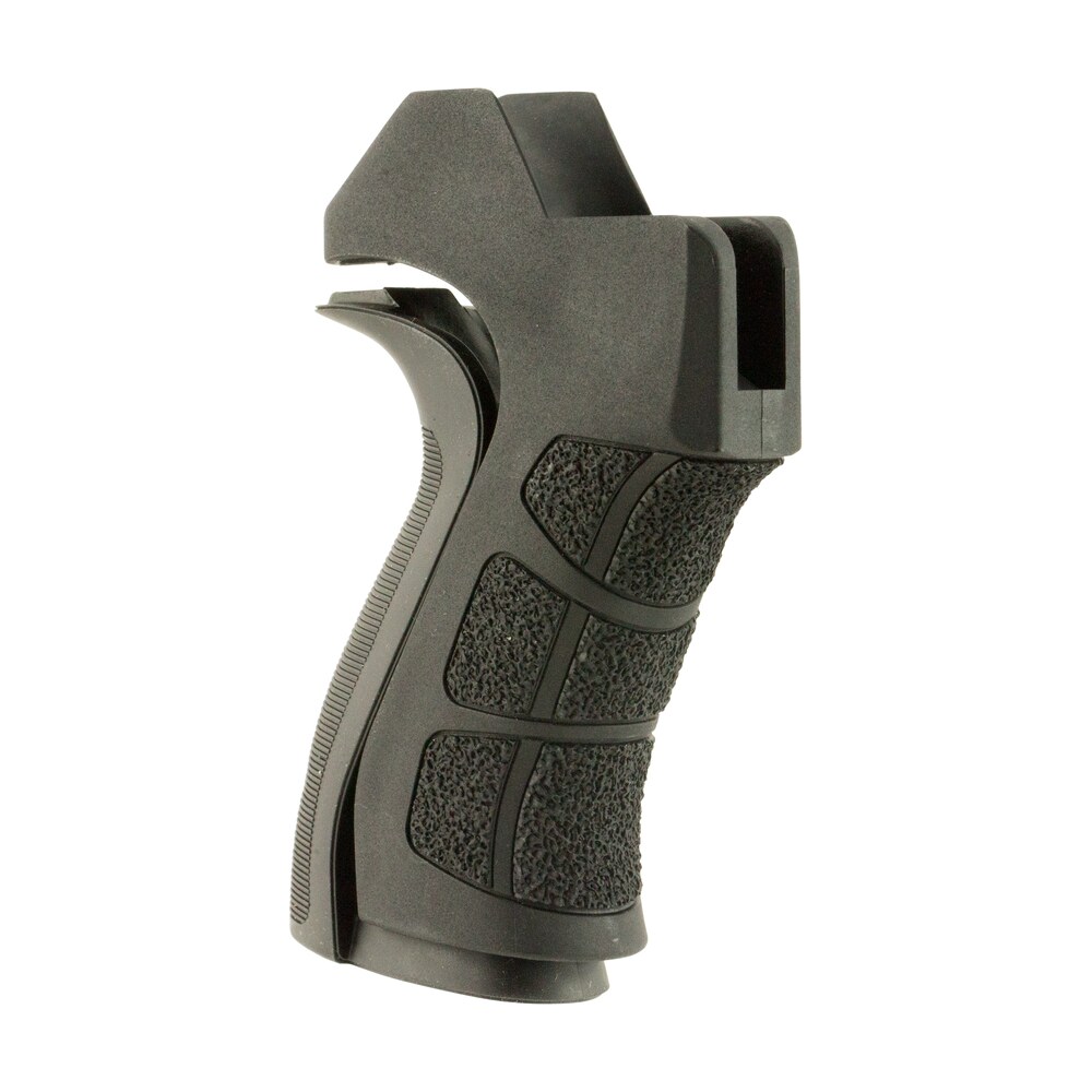 ati outdoors a5102342 x2 pistol grip made of dupont zytel polymer with black textured finish for ar 15, ar 10, ruger 22 charger ATI Outdoors A5102342 X2 Pistol Grip Made of DuPont Zytel Polymer Sports South item 95999