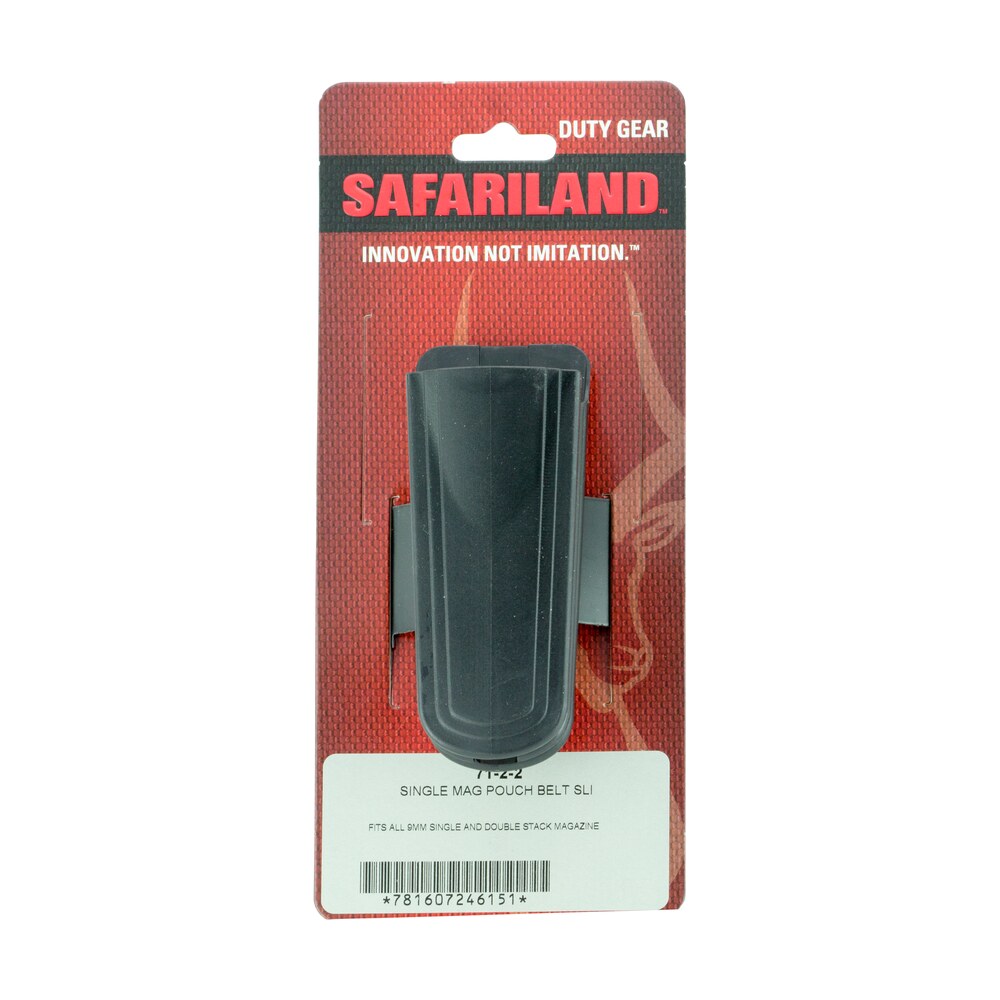 safariland 7122 double mag pouch belt slide mount, black polymer fits 1.50" 2.25" wide belt Safariland 7122 Double Mag Pouch Belt Slide Mount, Black Polymer Sports South item 96237