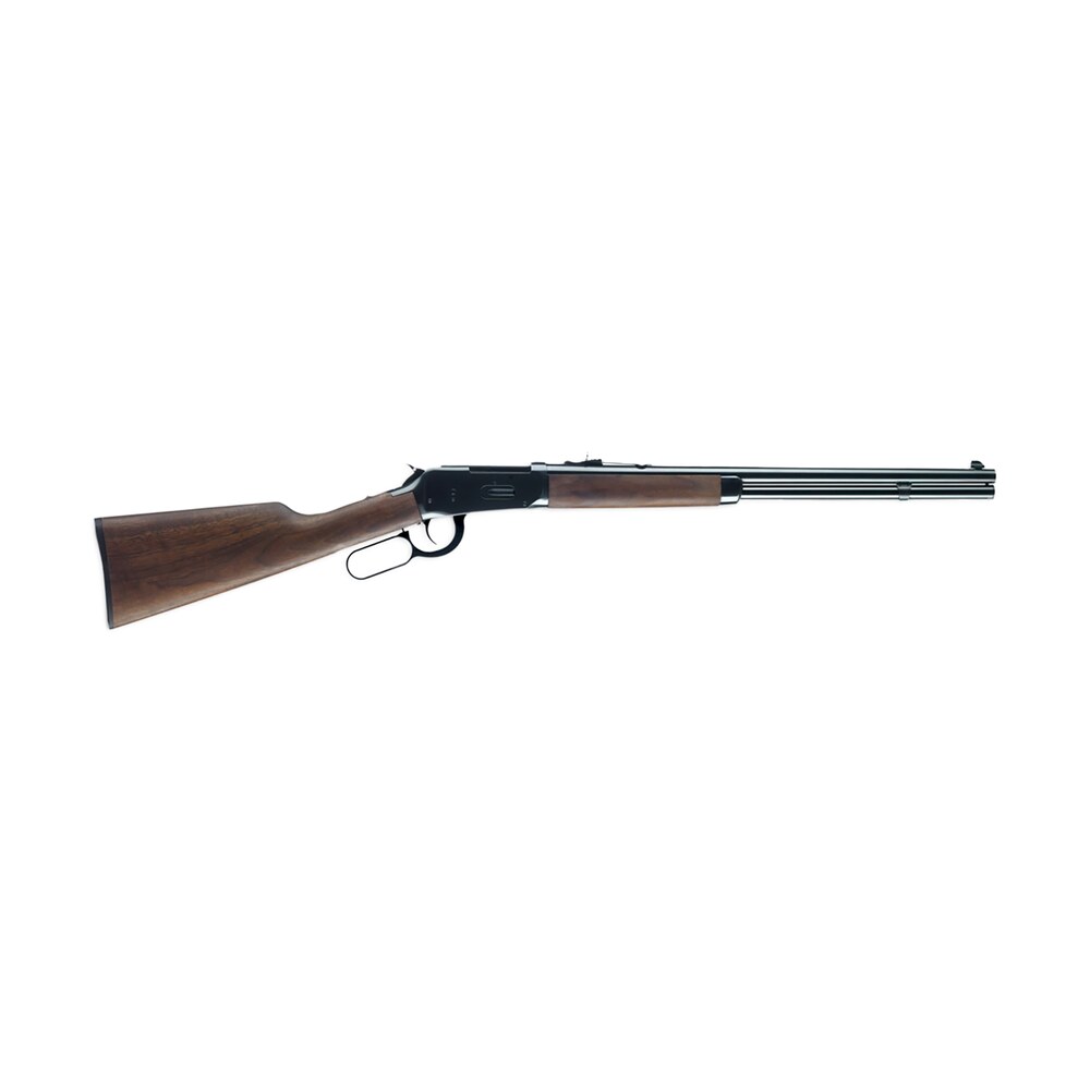 winchester guns 534174160 model 94 short rifle 450 marlin caliber with 7+1 capacity, 20" barrel, brushed polish blued metal finish & satin black walnut fixed straight grip stock right hand (full size) Winchester Guns 534174160 Model 94 Short Rifle 450 Marlin Caliber Sports South item 96778