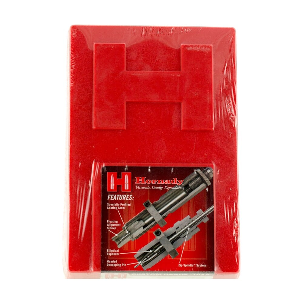 hornady 546118 custom grade series i 2 die set for 17 hornet includes sizing seater Hornady 546118 Custom Grade Series I 2 Die Set for 17 Hornet Includes Sizing Seater Sports South item 96890