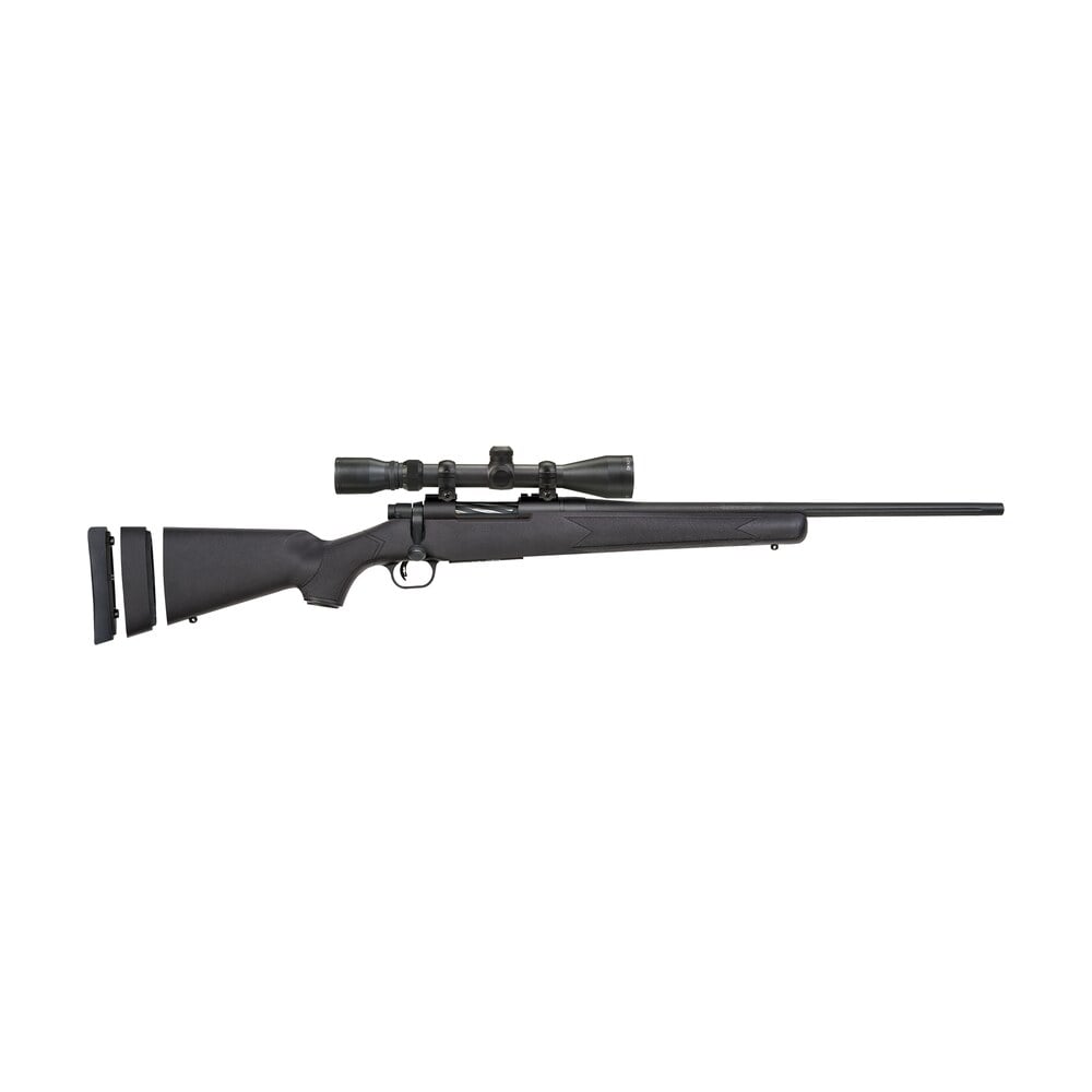 mossberg 27867 patriot super bantam 308 win caliber with 5+1 capacity, 20" fluted barrel, matte blued metal finish & black synthetic stock right hand (youth) includes 3 9x40mm scope Mossberg 27867 Patriot Super Bantam 308 Win Caliber Sports South item 97066
