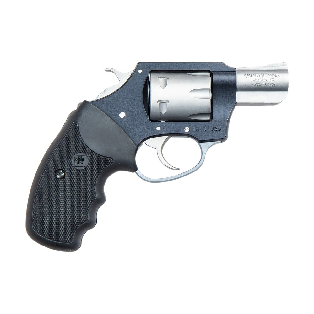 charter arms 52370 pathfinder lite small 22 wmr, 8 shot 2" matte stainless steel barrel & cylinder, aircraft aluminum frame w/black finger grooved rubber grip, exposed hammer Charter Arms 52370 Pathfinder Lite Small 22 WMR, 8 Shot 2" Matte Stainless Steel Barrel & Sports South item 97422