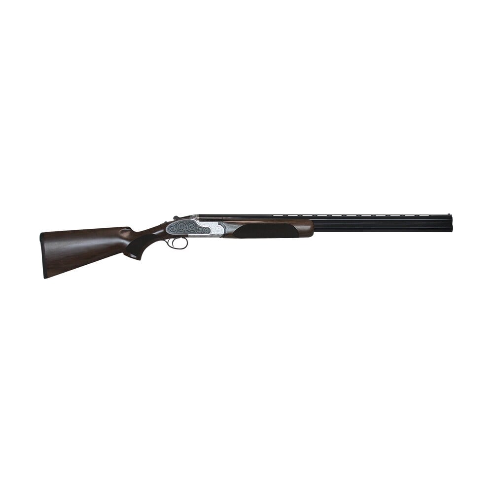 cz usa 06455 wingshooter elite 12 gauge 3" 2rd 28" gloss black chrome barrel, engraved satin gloss chrome metal finish, turkish walnut stock includes 5 chokes CZ-USA 06455 WingShooter Elite 12 Gauge 3" 2rd 28" Gloss Black Chrome Sports South item 97576