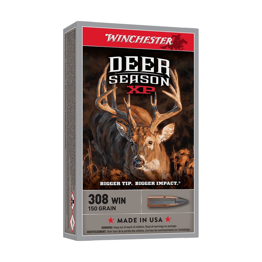 winchester ammo x308ds deer season xp 308win 150gr extreme point 20 per box/10 case Winchester Ammo X308DS Deer Season XP 308Win 150gr Extreme Point 20 Per Box/10 Case Sports South item 97670