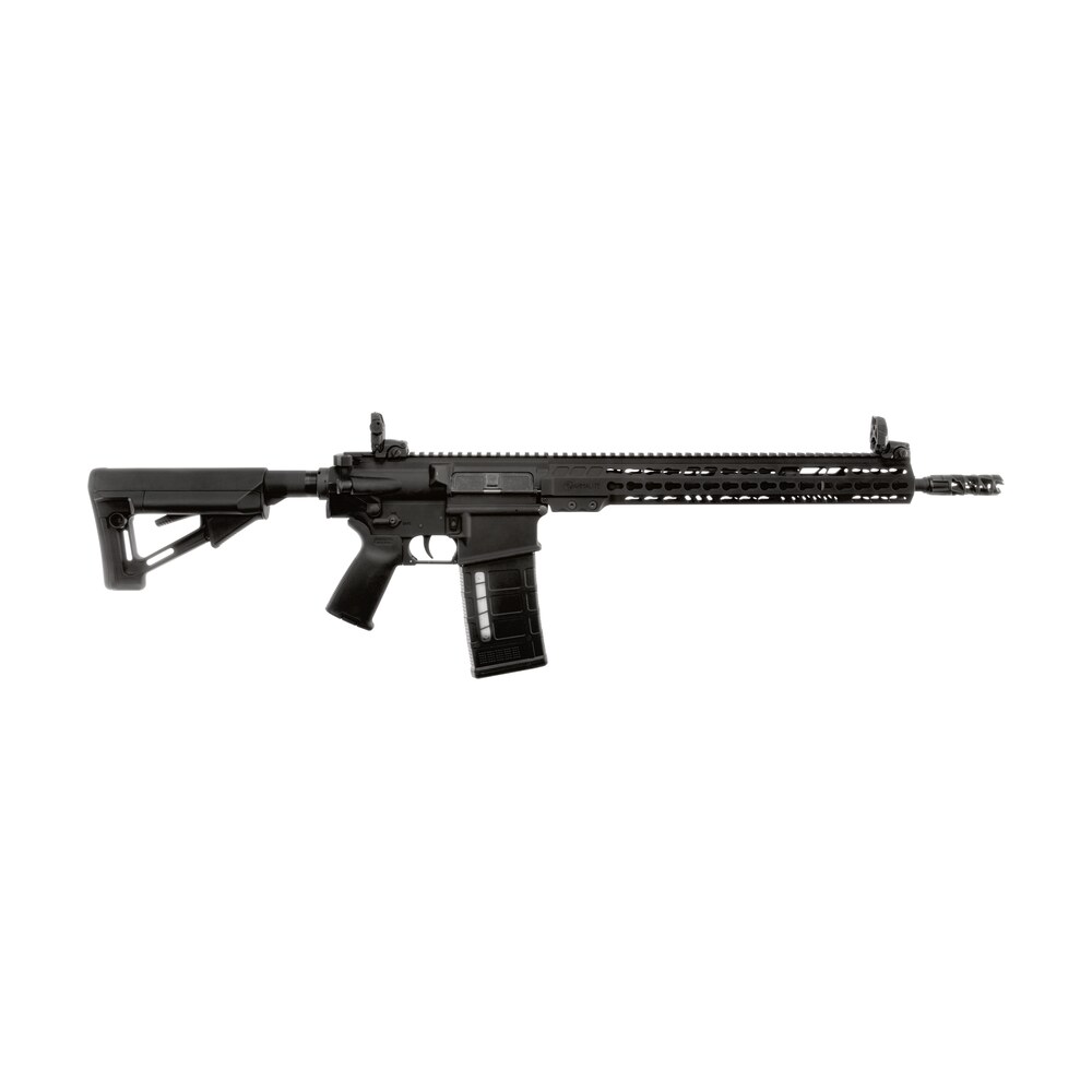 armalite ar10tac16 ar 10 tactical 308 win 25+1 16" barrel, black, magpul str collapsible stock, magpul mbus front & rear sights, flash suppressor, optics ready ArmaLite AR10TAC16 AR-10 Tactical 308 Win 25+1 16" Sports South item 97751