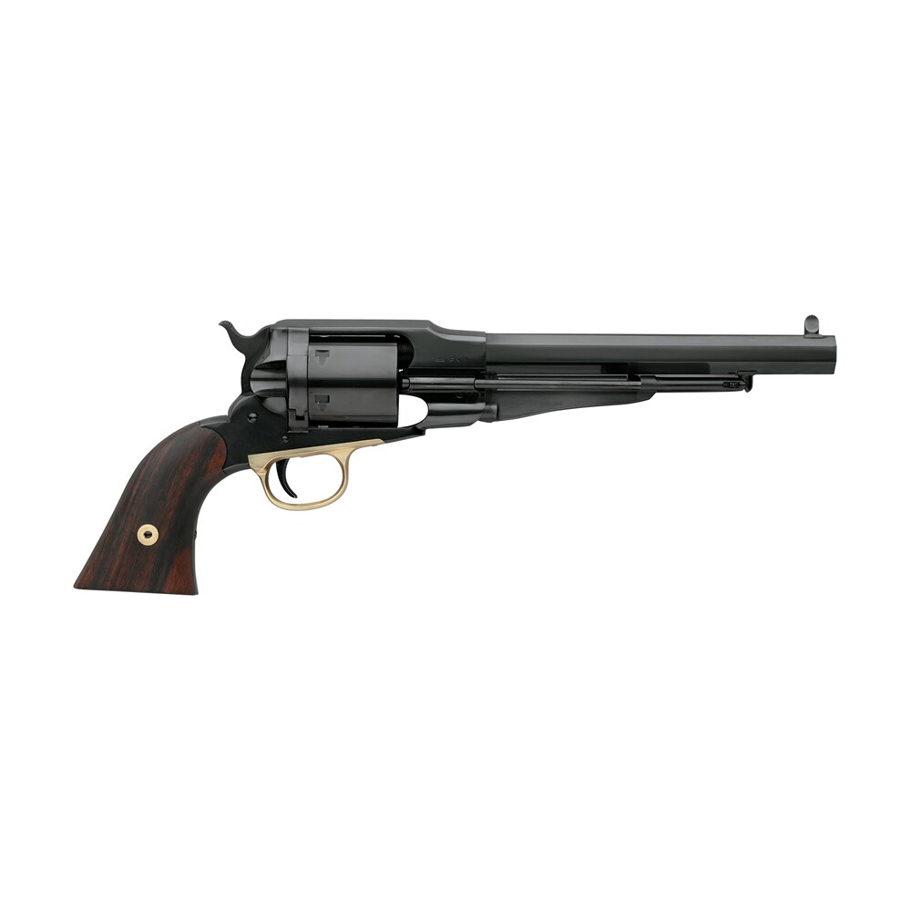 taylors & company 550773 remington conversion uberti 38 special 6 shot 7.38″ blued octagon barrel, cylinder & steel frame, walnut grip, manual safety, exposed hammer Taylors & Company 550773 Remington Conversion Uberti 38 Special 6 Shot 7.38" Blued Octagon Sports South item 9777