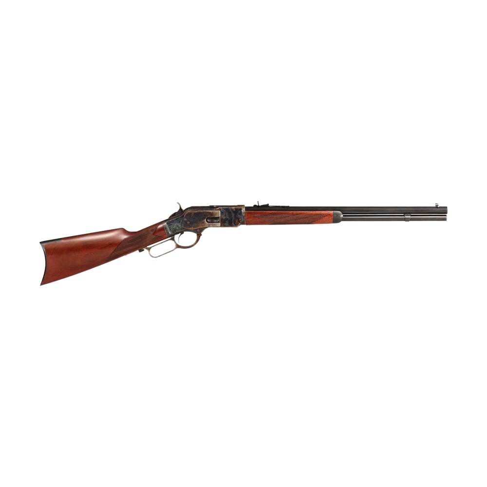 taylors & company 550221com 1873 comanchero uberti full size 45 colt (long colt) 10+1 20″ blued octagon barrel, color case hardened steel receiver, walnut fixed stock, right hand Taylors & Company 550221COM 1873 Comanchero Uberti Full Size 45 Colt (Long Colt) 10+1 20" Sports South item 9782