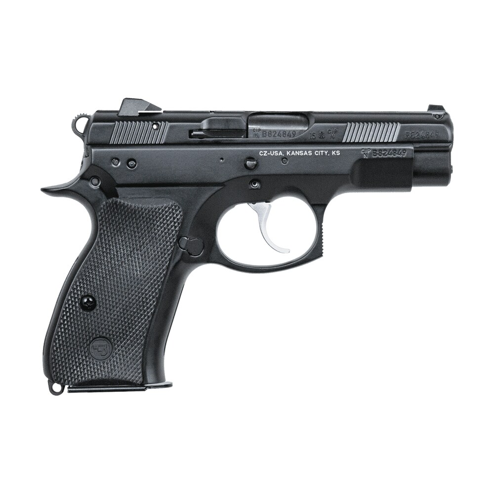 cz usa 91194 75d pcr compact frame 9mm luger 14+1 3.75" black steel barrel, black steel serrated slide, black polycoat aluminum frame w/beavertail, black rubber grip, right hand CZ-USA 91194 75D PCR Compact Frame 9mm Luger 14+1 3.75" Black Steel Sports South item 97910