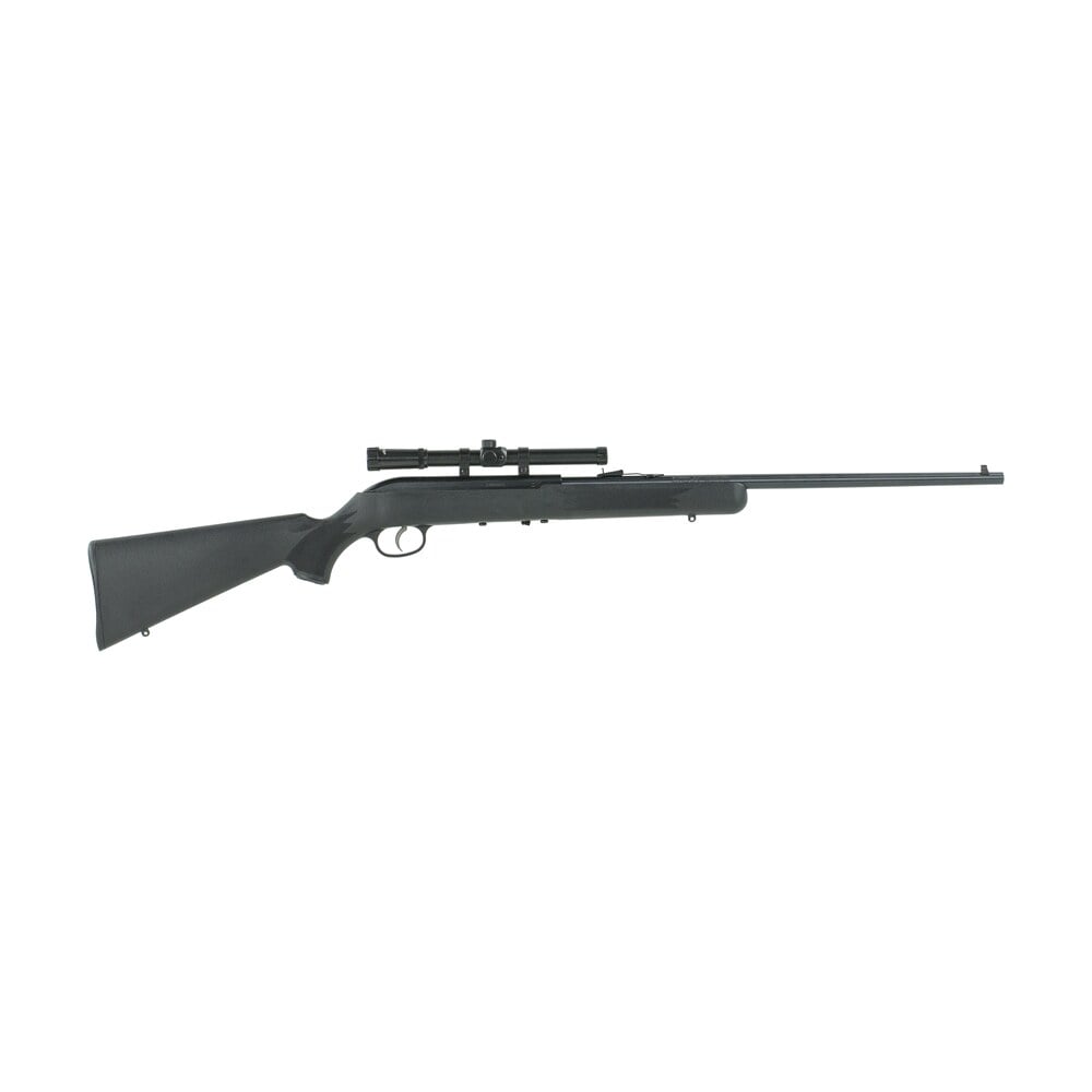 savage arms 40061 64 flxp full size 22 lr 10+1 21" matte black sporter barrel, matte black grooved carbon steel receiver, matte black fixed synthetic stock, 4x15mm scope, left hand Savage Arms 40061 64 FLXP Full Size 22 LR 10+1 21" Matte Black Sporter Sports South item 97948