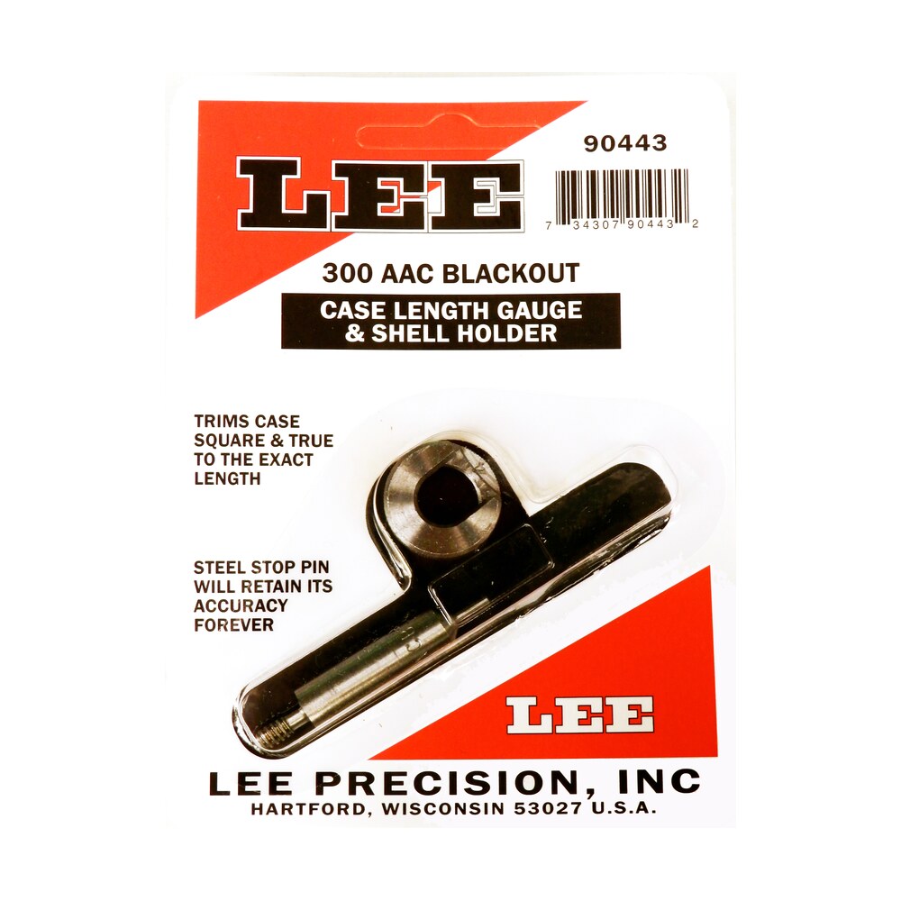 lee precision 90443 case length gauge 300 aac blackout Lee Precision 90443 Case Length Gauge 300 AAC Blackout Sports South item 98038
