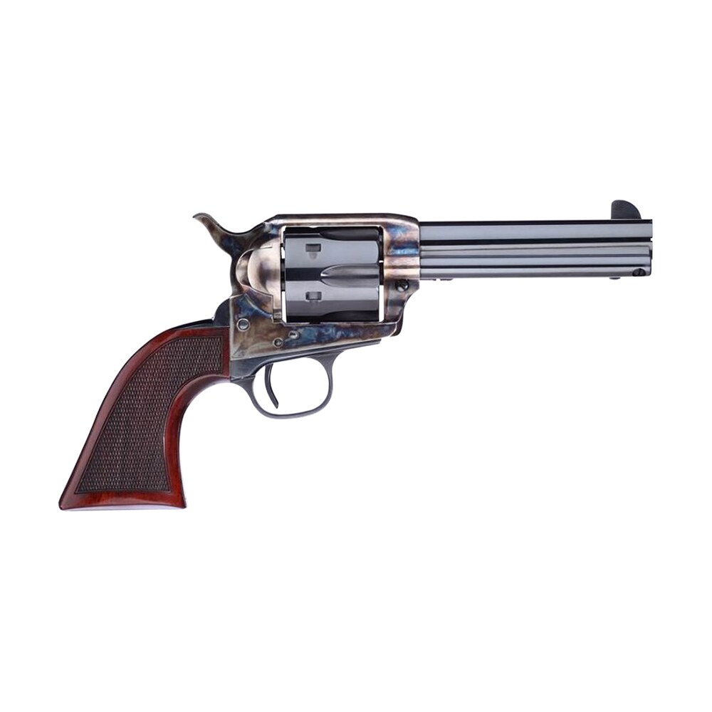 taylors & company 556204de short stroke smoke wagon 357 mag 6rd 4.75″ blued cylinder & barrel color case hardened steel frame checkered walnut navy size grip (taylor tuned) Taylors & Company 556204DE Short Stroke Smoke Wagon 357 Mag 6rd 4.75" Blued Cylinder & Sports South item 9805