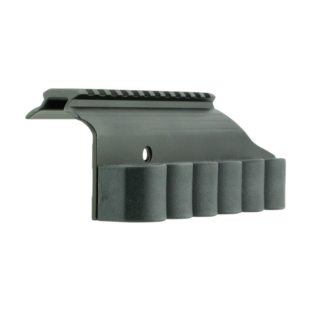 tacstar 1081029 sidesaddle rail mount mossberg 500/590 12 gauge 6rds black aluminum TacStar 1081029 SideSaddle Rail Mount Mossberg 500/590 12 Gauge 6rds Black Aluminum Sports South item 98056