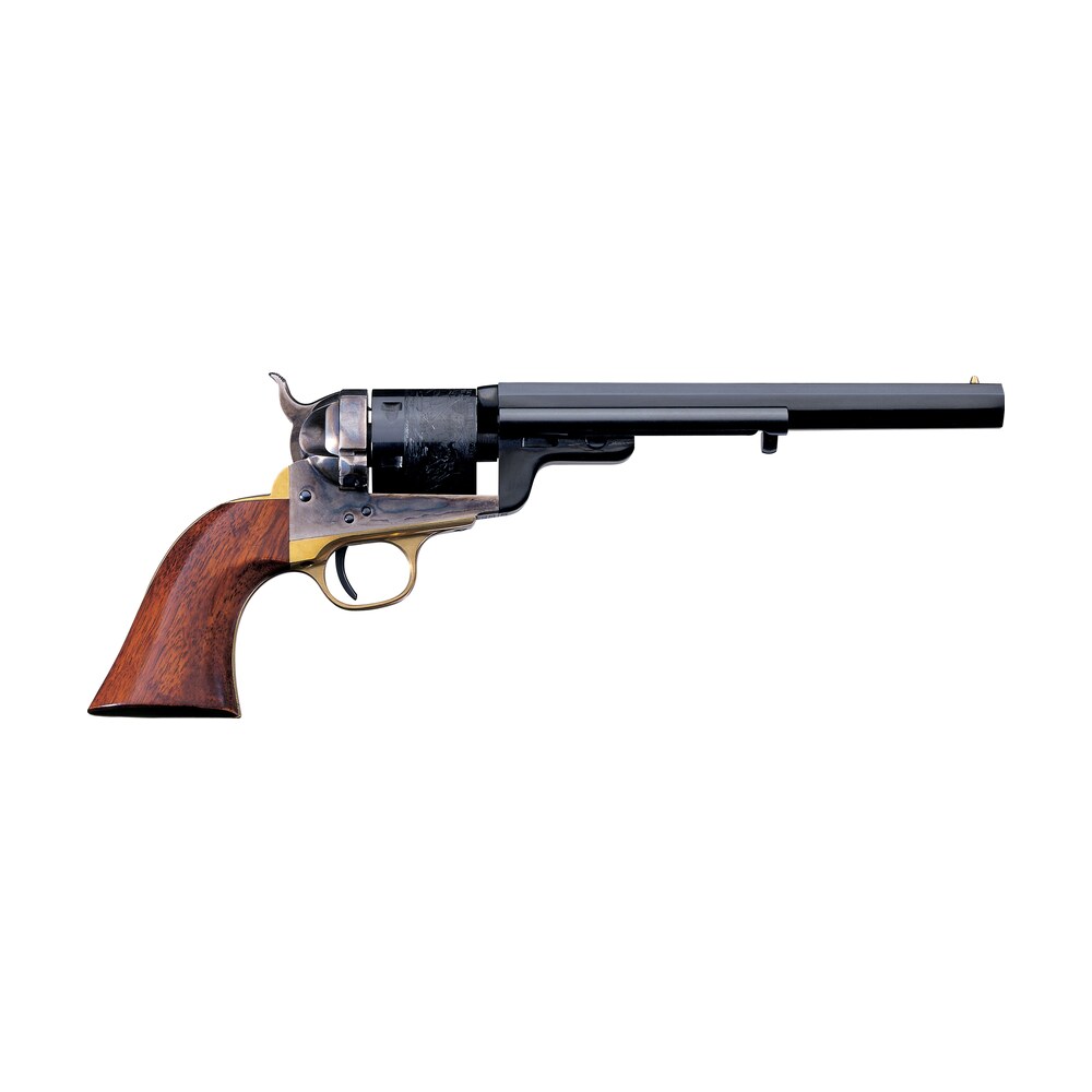 taylors & company 550731 1851 c. mason 38 special 6rd shot 7.50″ blued 7.50″ round barrel blued cylinder color case hardened color case hardened steel frame walnut grip Taylors & Company 550731 1851 C. Mason 38 Special 6rd Shot 7.50" Blued 7.50" Round Barrel Sports South item 9809