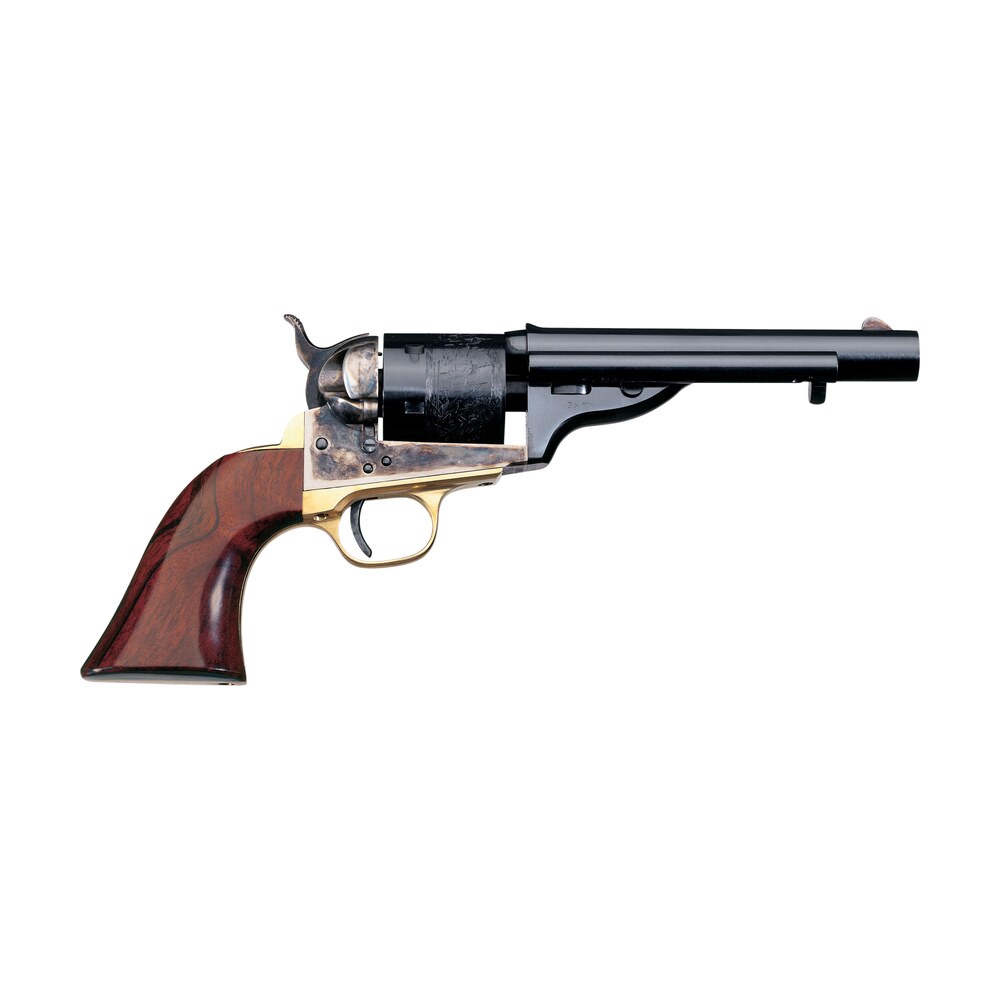taylors & company 550721 1851 open top 45 colt (lc) caliber with 5.50″ blued finish barrel, 6rd capacity blued finish cylinder, color case hardened finish steel frame & walnut navy size grip Taylors & Company 550721 1851 Open-Top 45 Colt (LC) Caliber Sports South item 9814