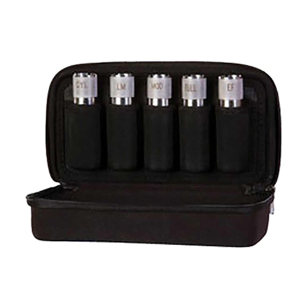carlson's choke tubes 00400 choke tube case protective case black holds 5 chokes nylon textured Carlson's Choke Tubes 00400 Choke Tube Case Protective Case Black Holds 5 Chokes Nylon Textured Sports South item 98405