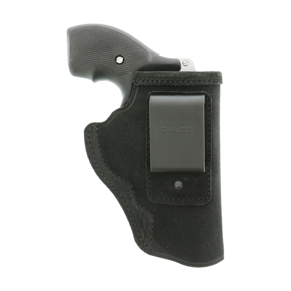 galco sto158b stow n go iwb black leather belt clip fits s&w j frame fits charter arms undercover right hand Galco STO158B Stow-N-Go IWB Black Leather Belt Clip Sports South item 98468