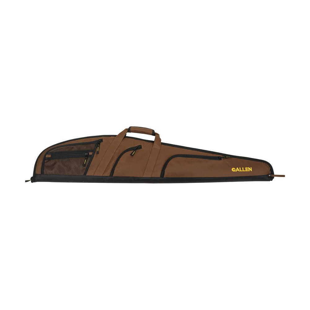 allen 99452 daytona shotgun case 52" mocha brown endura w/ black trim adjustable sling, 4 pockets & easy clean lining Allen 99452 Daytona Shotgun Case 52" Mocha Brown Endura Sports South item 98543