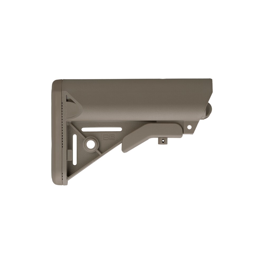 b5 systems sop1075 enhanced sopmod flat dark earth synthetic for ar platform with mil spec receiver extension (tube not included) B5 Systems SOP1075 Enhanced SOPMOD Flat Dark Earth Synthetic for AR-Platform Sports South item 98637
