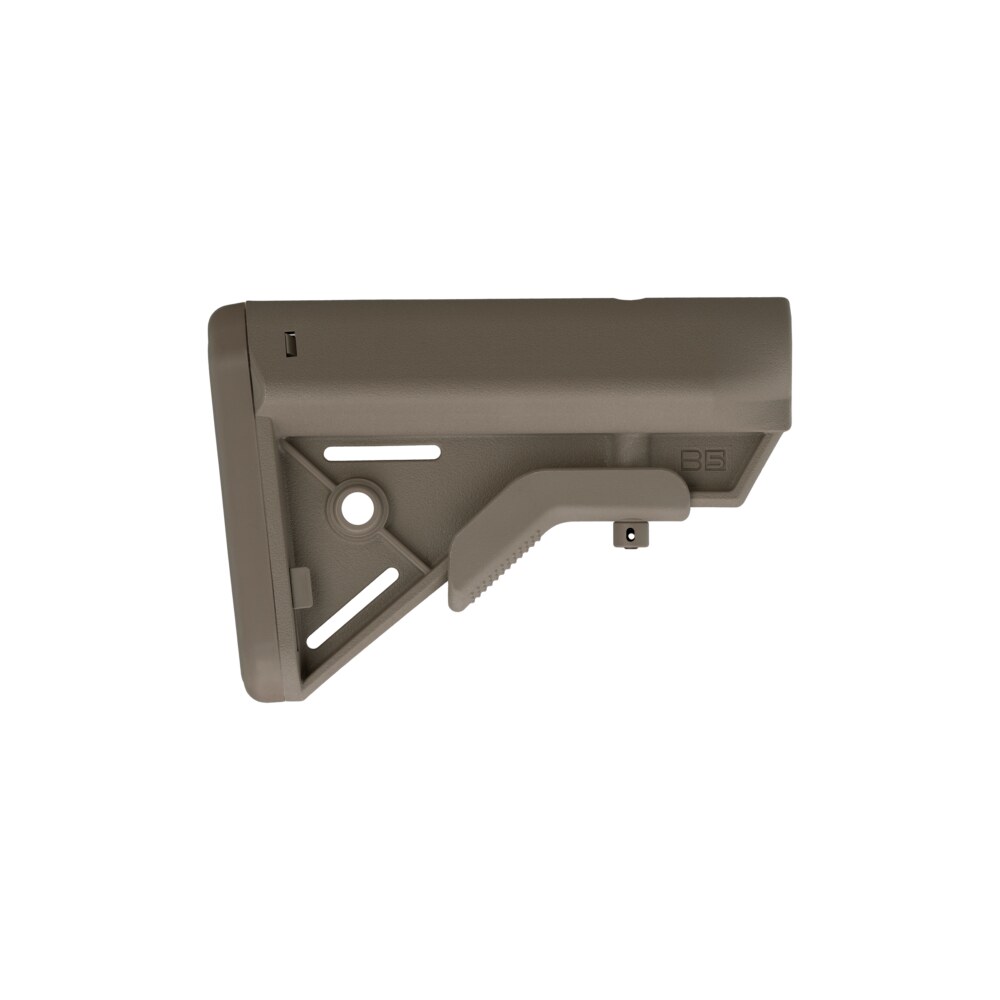 b5 systems brv1085 bravo flat dark earth synthetic for ar platform with mil spec receiver extension (tube not included) B5 Systems BRV1085 Bravo Flat Dark Earth Synthetic for AR-Platform Sports South item 98640