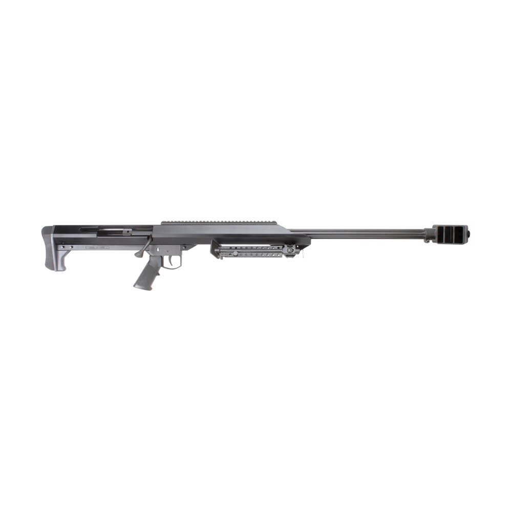barrett 13305 m99 50 bmg 29″ 1rd black cerakote black fixed w/sorbothane recoil pad stock black polymer grip right hand Barrett 13305 M99 50 BMG 29" 1rd Black Cerakote Black Fixed Sports South item 9871