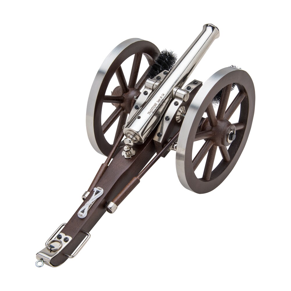 traditions cn8021 napoleon iii mini cannon 50 cal 7.25" silver barrel breech action Traditions CN8021 Napoleon III Mini Cannon 50 Cal 7.25" Silver Barrel Breech Action Sports South item 98722