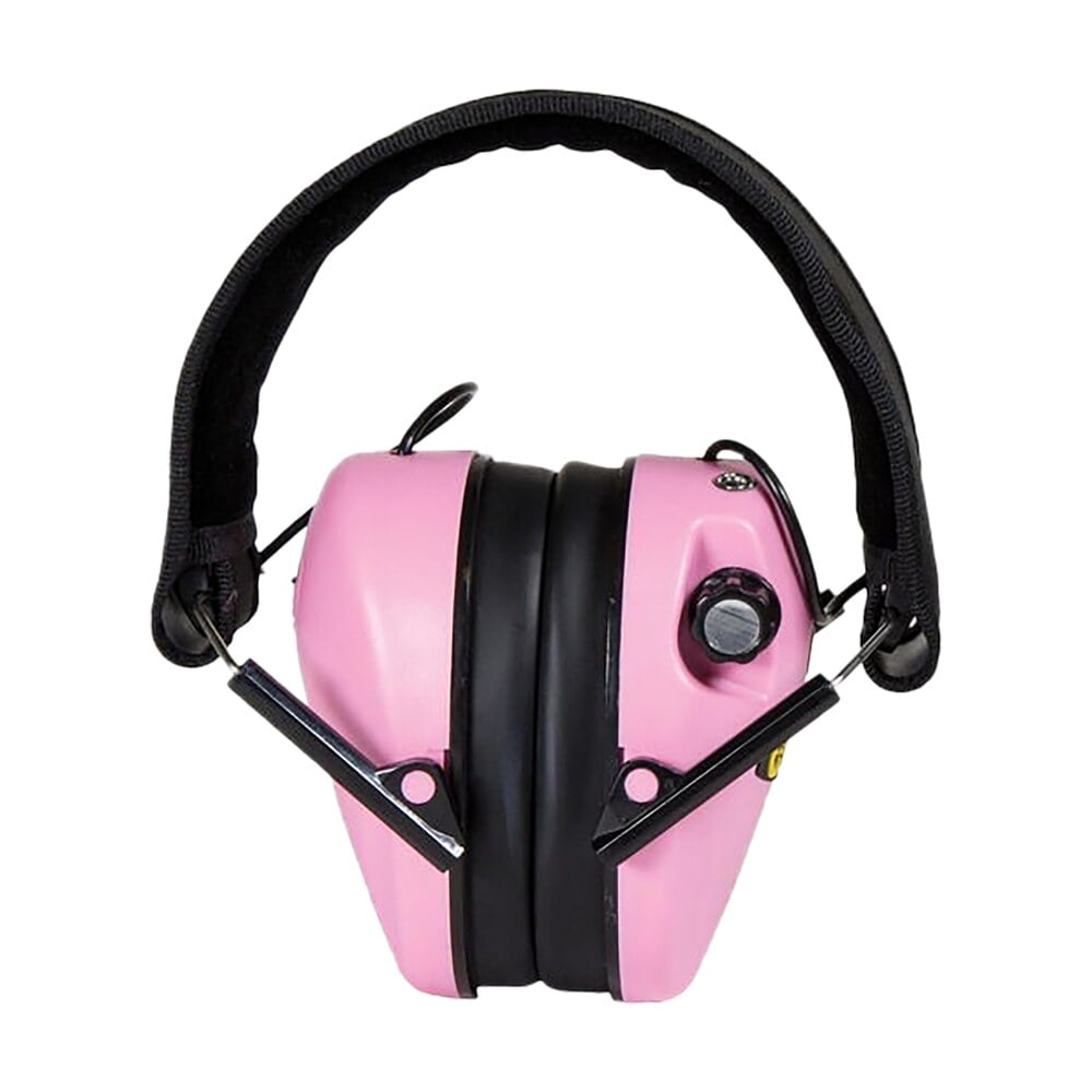 caldwell 487111 e max low profile muff 23 db over the head pink/black adult Caldwell 487111 E-Max Low-Profile Muff 23 dB Over the Head Pink/Black Adult Sports South item 98850