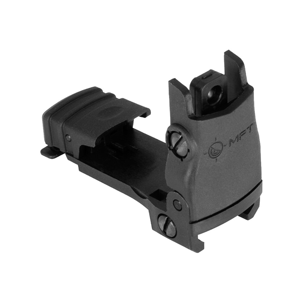 mission first tactical bupswr flip up rear sight black folding ar platform Mission First Tactical BUPSWR Flip Up Rear Sight Black Folding AR-Platform Sports South item 99026