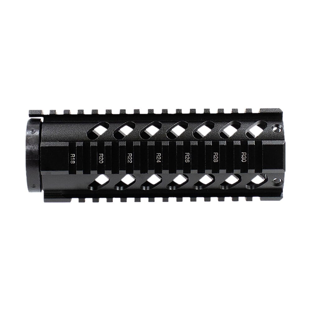 aim sports mt060 ar handguard 7" carbine & free floating style made of aluminum with black anodized finish & quad rail Aim Sports MT060 AR Handguard 7" Carbine & Free-Floating Style Made of Aluminum Sports South item 99350