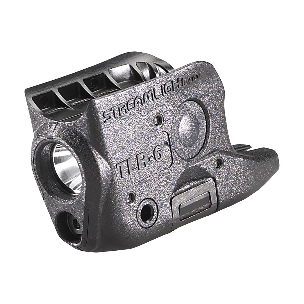 streamlight 69270 tlr 6 gun light black 100 lumens white led/red laser glock 42/43/43x/48 Streamlight 69270 TLR-6 Gun Light Black 100 Lumens White LED/Red Laser Glock 42/43/43X/48 Sports South item 99572
