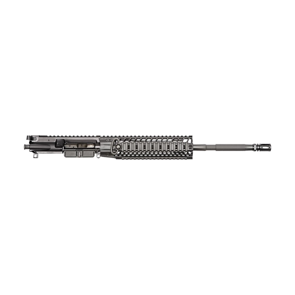 spikes stu5025r9s complete upper 5.56x45mm nato 16" black phosphate barrel, 7075 t6 aluminum black receiver, 9" bar2 free float handguard for m4 carbine Spikes STU5025R9S Complete Upper 5.56x45mm NATO 16" Black Phosphate Sports South item 99732