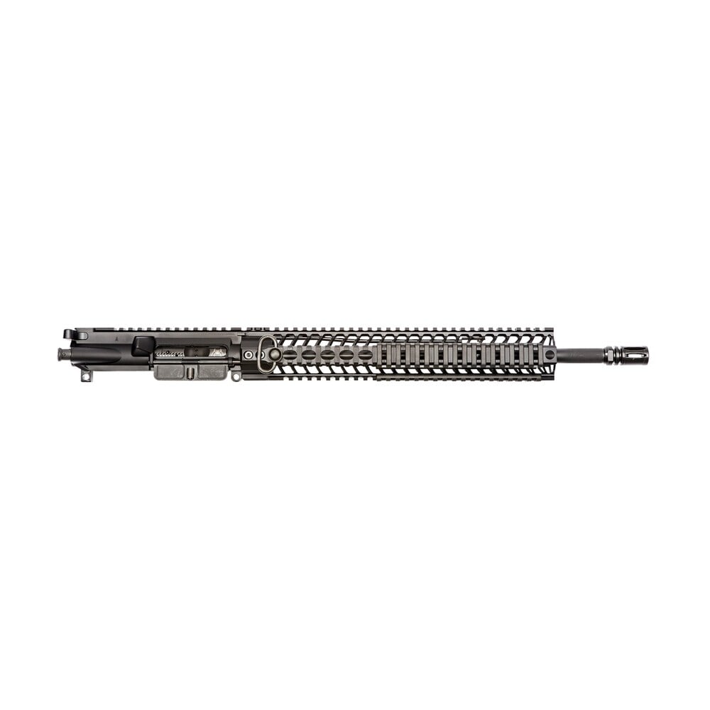 spikes stu5435r2s complete upper 5.56x45mm nato 16" black phosphate/midlength barrel, 7075 t6 aluminum black receiver, 12" sar3 free floating handguard for ar 15 Spikes STU5435R2S Complete Upper 5.56x45mm NATO 16" Black Phosphate/Midlength Sports South item 99748