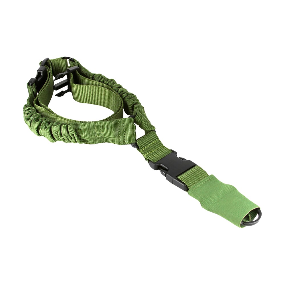 aim sports aops01g one point green elastic webbing 26" oal bungee rifle Aim Sports AOPS01G One Point Green Elastic Webbing 26" OAL Bungee Rifle Sports South item 99907