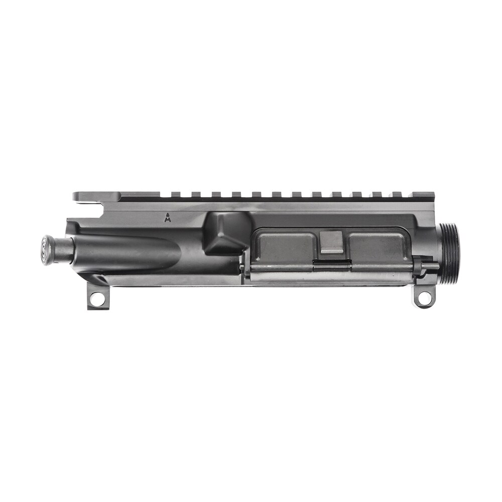spikes sft50m4 flat top stripped upper multi caliber 7075 t6 aluminum black anodized receiver for m4 platform Spikes SFT50M4 Flat Top Stripped Upper Multi-Caliber 7075-T6 Aluminum Black Anodized Receiver Sports South item 99914